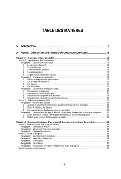 Méthode de paramétrage du module comptable d'une banque