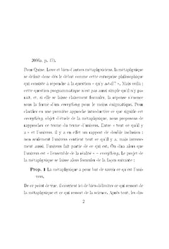 Structure de la réalité et réalité de la structure