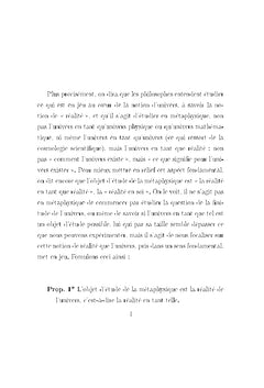 Structure de la réalité et réalité de la structure