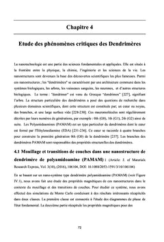 L'étude des propriétés magnétiques des nanostructures