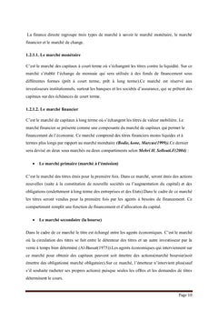 Le développement financier et l'inégalité de revenu