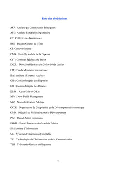 Le système d'information comptable pour une gouvernance financière
