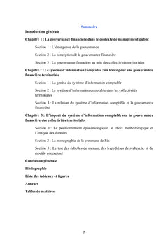 Le système d'information comptable pour une gouvernance financière