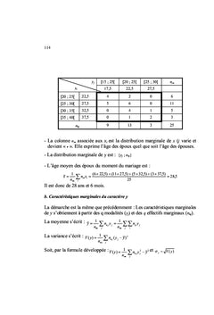 Statistique descriptive Calcul des Probabilités