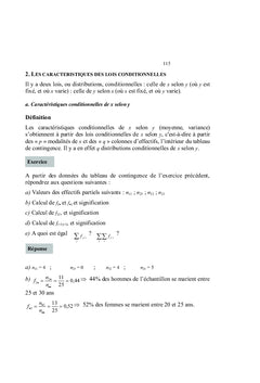 Statistique descriptive Calcul des Probabilités