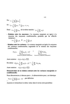 Statistique descriptive Calcul des Probabilités