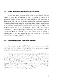 L'Éducation et le Développement Communautaire