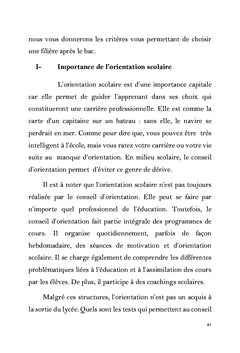 ETUDIER ET REUSSIR
