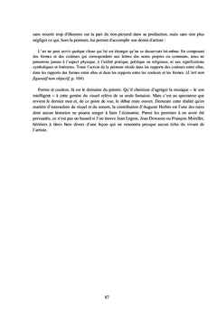 Peindre la musique