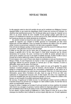 Niveau trois