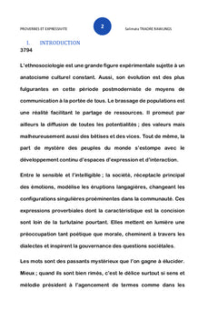 Battue par le temps