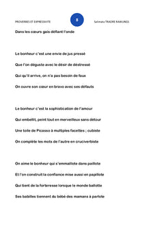 Battue par le temps