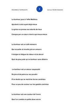 Battue par le temps