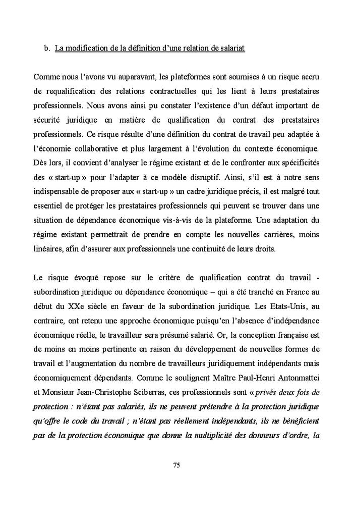 Le droit face au défi de l'économie collaborative