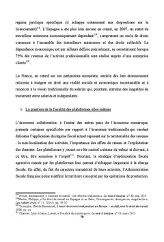 Le droit face au défi de l'économie collaborative