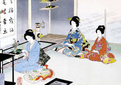 Le Thé dans les estampes japonaises