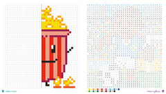 Colos pixels - Dans ma ville