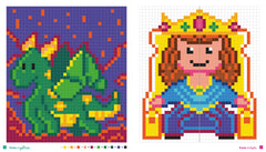 Colos pixels - Vie de château