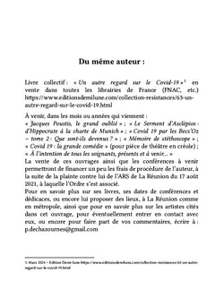COVID 19 par les Becs' Oz - Tome 1