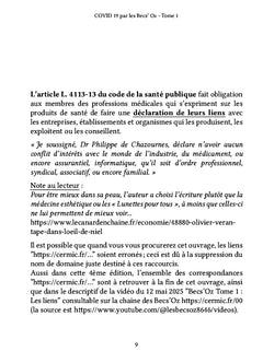 COVID 19 par les Becs' Oz - Tome 1