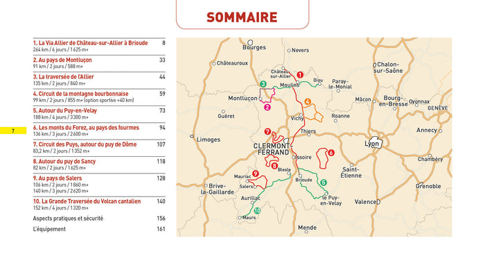 Auvergne Voyages à vélo et vélo électrique