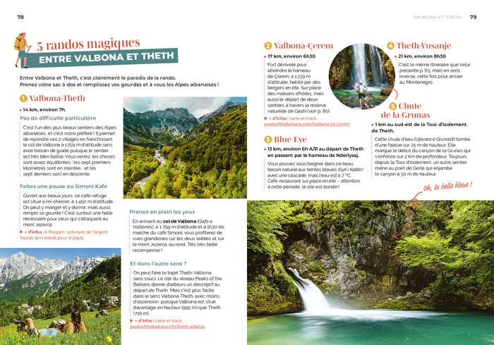 Albanie guide Petaouchnok