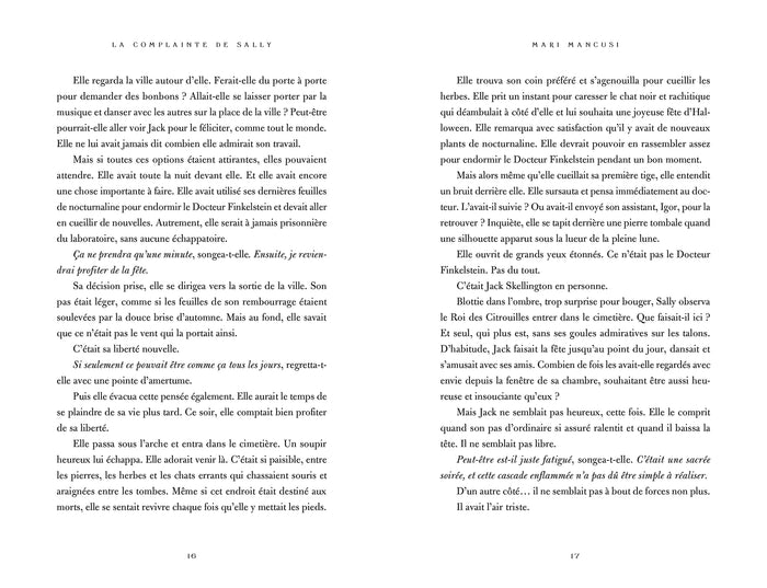 Twisted Tale - La Complainte de Sally