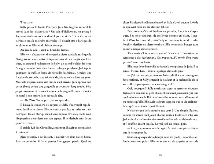 Twisted Tale - La Complainte de Sally