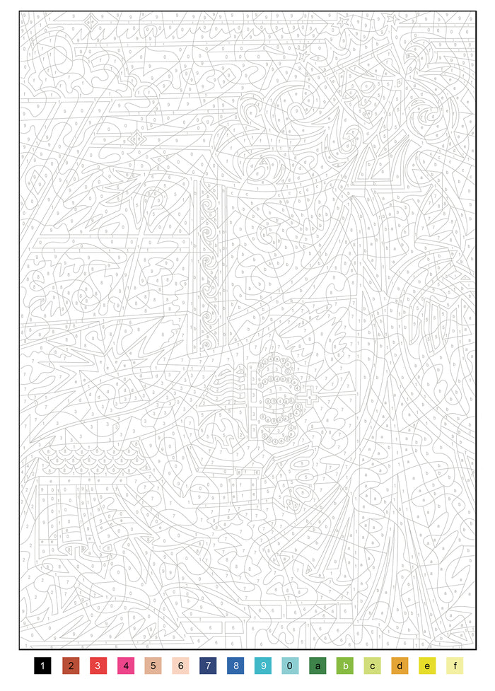 Coloriages mystères Spécial film - La Belle et la Bête