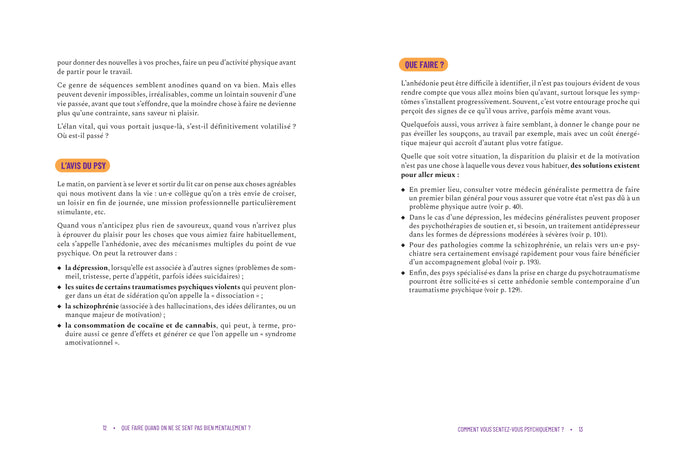 Comment ça va, toi ? Le guide pratique de la santé mentale