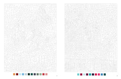 Affiches rétros - 40 coloriages mystère