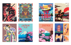 Merveilleux Japon - 40 coloriages mystère