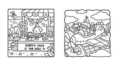 Adorable petit monde - Coco wyo - Livre de coloriage Cozy cuties - Cosy colo