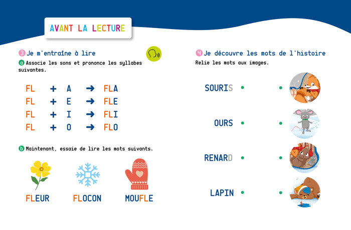 Je commence à lire en maternelle - Niveau 2 - La Moufle