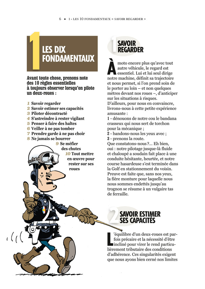 Manuel de conduite à l'usage du motocycliste débutant