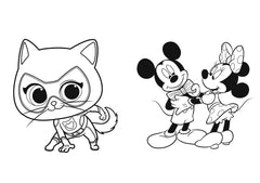 DISNEY JUNIOR - Mes Coloriages avec stickers