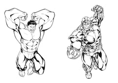 MARVEL - Mes Coloriages avec stickers