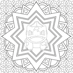 Pokémon - Mes colos mandalas