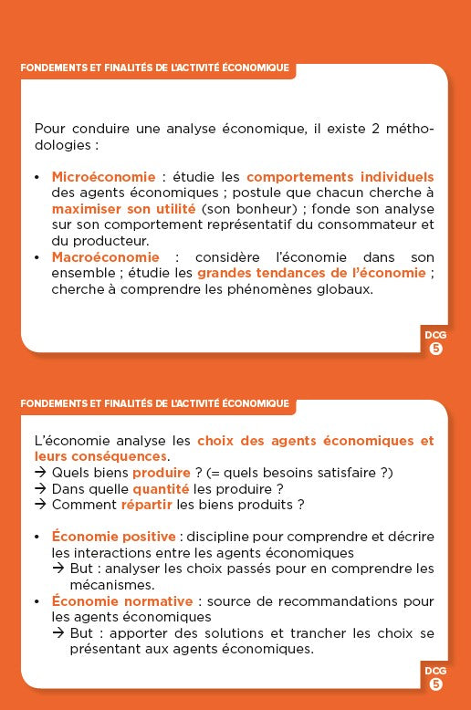DCG 5 - Économie contemporaine - révisez en 180 flashcards !