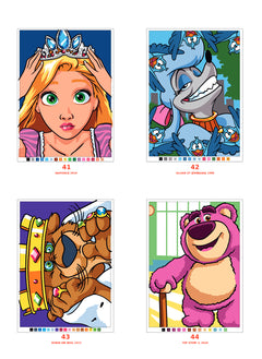 Coloriages mystères Disney - Les Grands classiques Tome 4