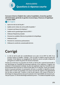 Concours Adjoint des cadres hospitaliers 2025-2026