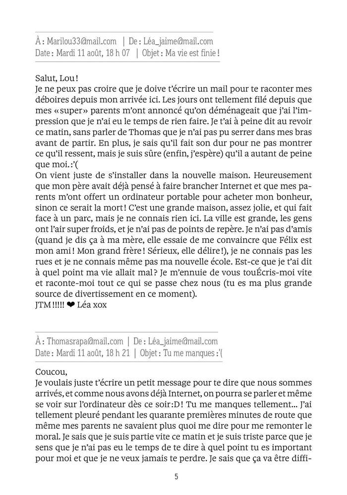 La vie compliquée de Léa Olivier T01