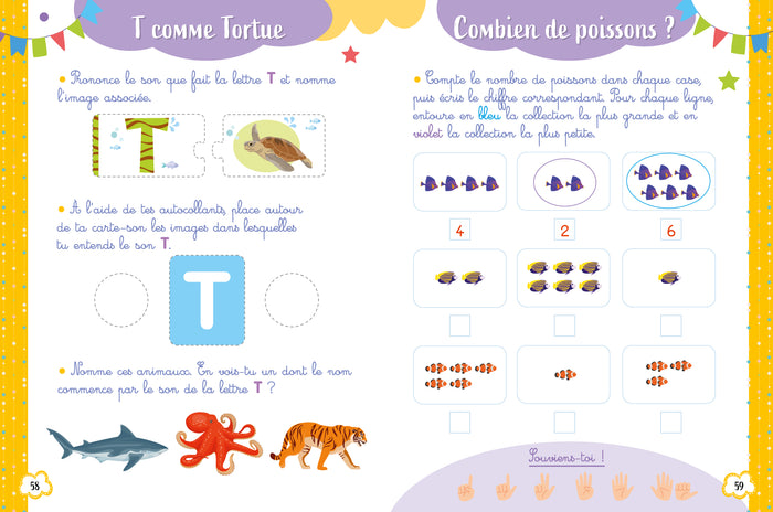 Le grand cahier de mes 5 ans