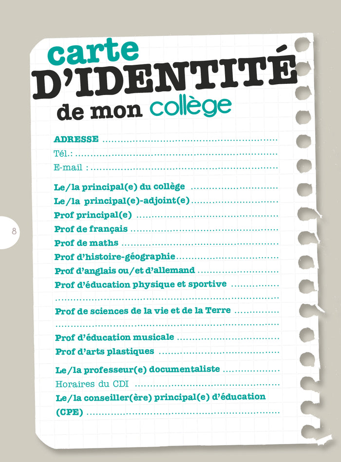 J'entre en sixième ! 2024-2025