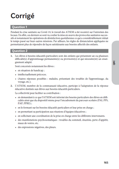 Concours ATSEM/ASEM - Annales corrigées - 2025-2026