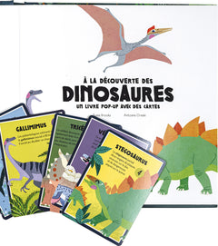 A la découverte des dinosaures - Un livre pop-up