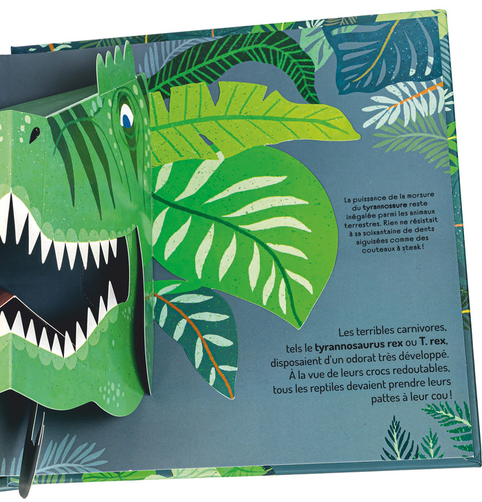 A la découverte des dinosaures - Un livre pop-up