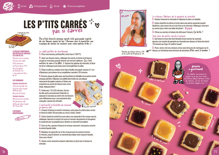 Les desserts à partager ou pas