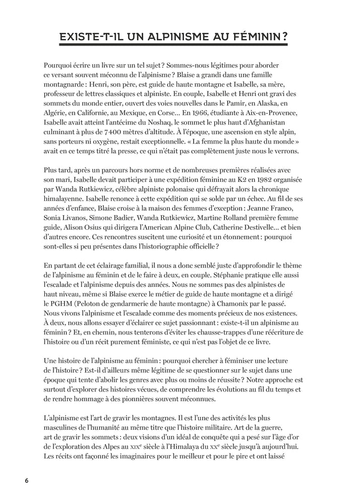 Une histoire de l'alpinisme au féminin