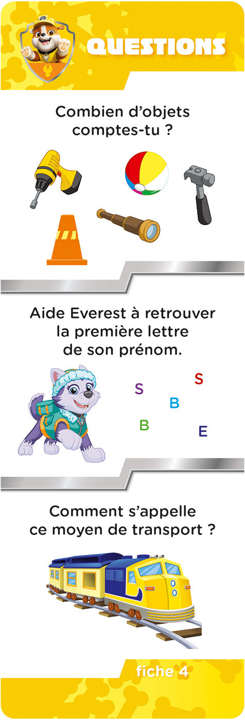 Les incollables - Mon année de Moyenne Section avec la Pat' Patrouille